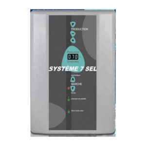 clorador salino piscina système 7 sel
