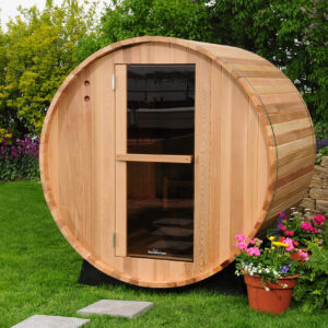 imagen Sauna de barril exterior de 2 personas