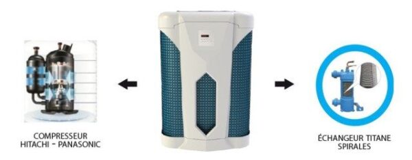 Bomba de calor piscina ATHENA INVERTER - Imagen 2