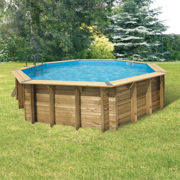 imagen piscina de madera 580 cm x 130 cm