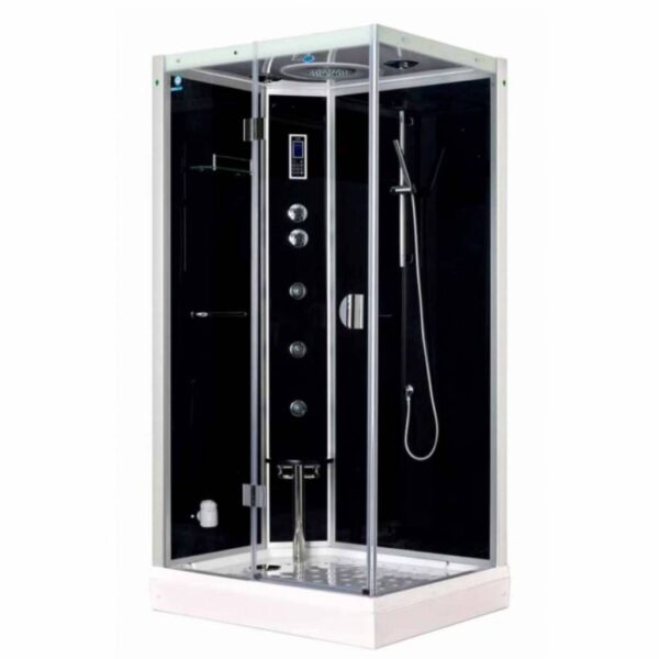 imagen ducha de hidromasaje vapor Black Water