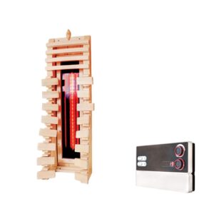 imagen emisor de infrarrojos dorsal para sauna