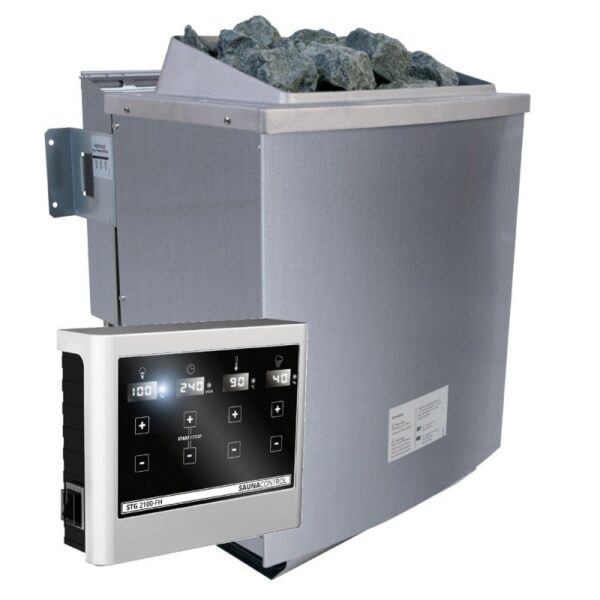 imagen  caldera de sauna 9KW combinada BIO