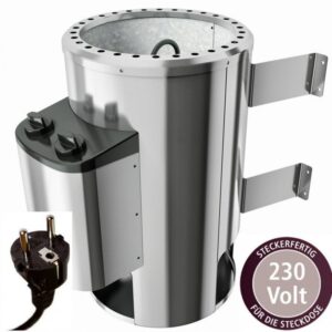 imagen caldera de sauna 3,6KW con mando integrado