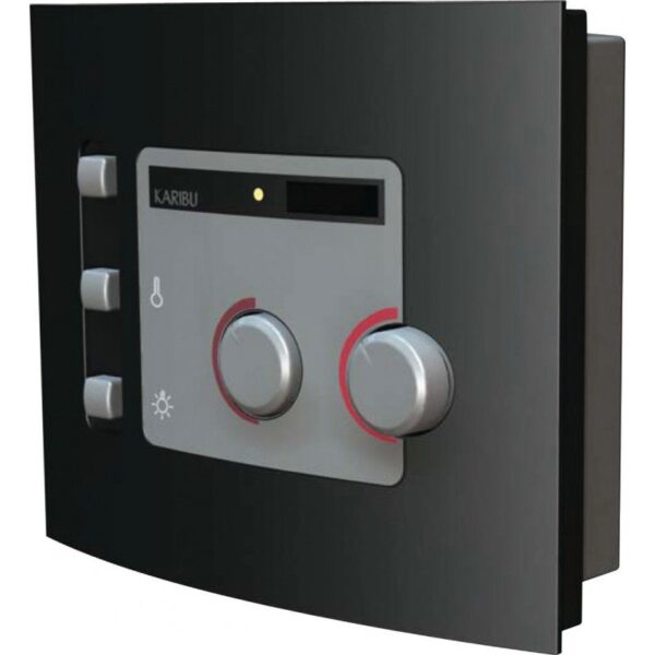 Caldera de sauna 3,6KW  combinada BIO con mando externo - Imagen 4