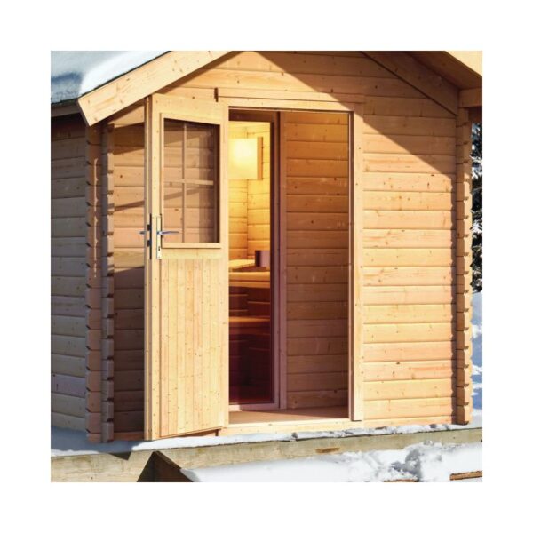 Sauna Finlandesa exterior Chalet 3 - 5/6 Plazas - Imagen 6