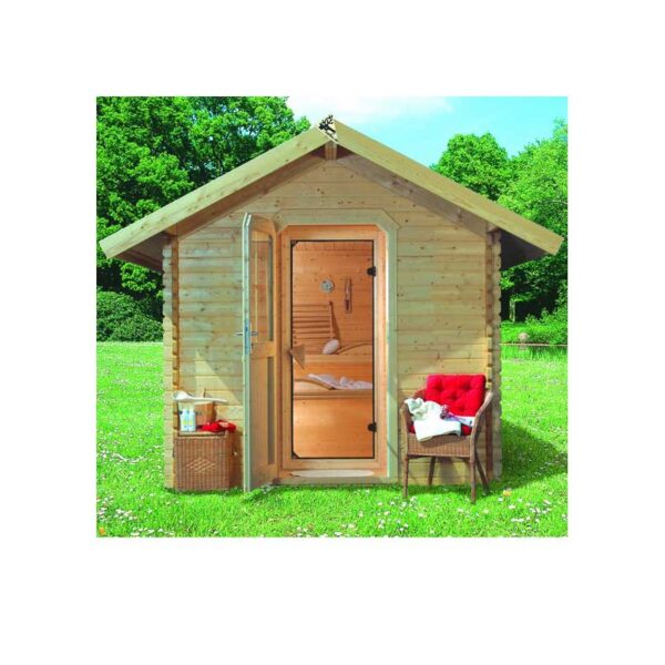 Sauna Finlandesa exterior Chalet 3 - 5/6 Plazas - Imagen 4