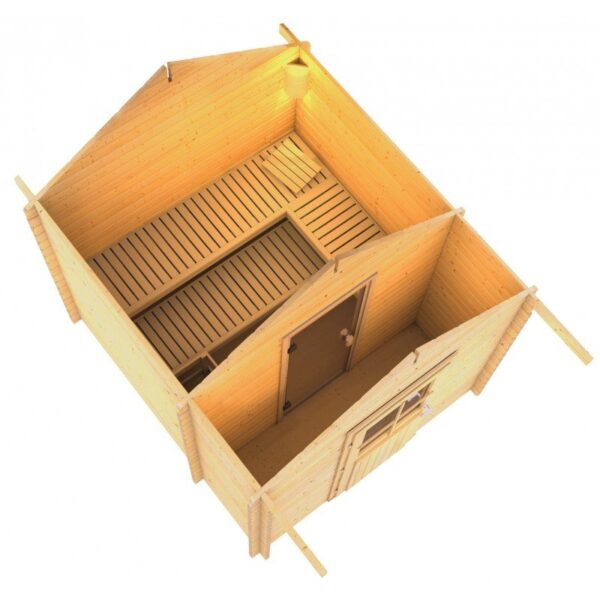 Sauna Finlandesa exterior Chalet 3 - 5/6 Plazas - Imagen 8