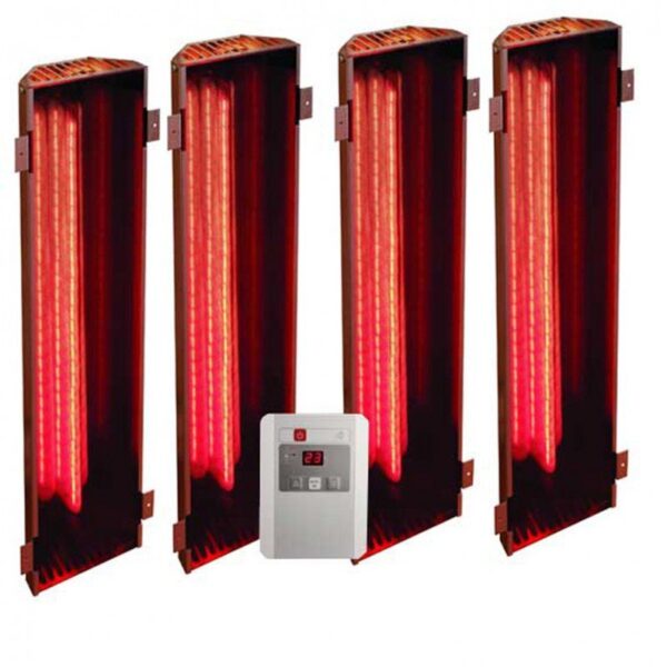 Set de 4 emisores infrarrojos Vitamy para sauna