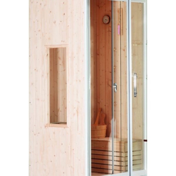 Cabina hidrosauna Boreal® SH175IZ - Vapor + Sauna Finlandesa - Imagen 2