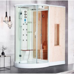 imagen cabina hidrosauna Boreal SH175D