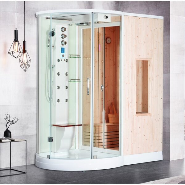 imagen cabina hidrosauna Boreal SH175D