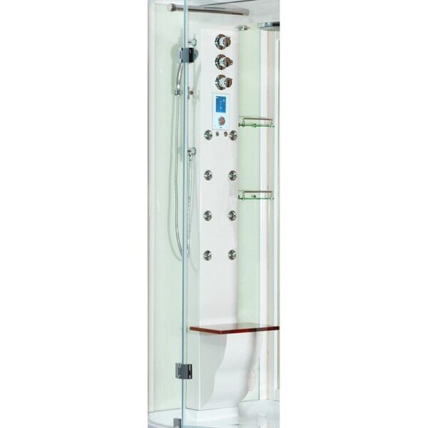 Cabina hidrosauna Boreal® SH175DR - Vapor + Sauna Finlandesa - Imagen 3