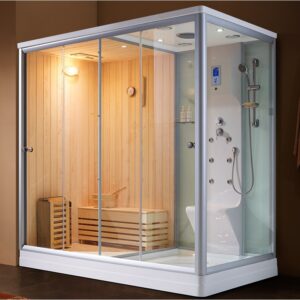 imagen cabina hidrosauna Boreal SH220