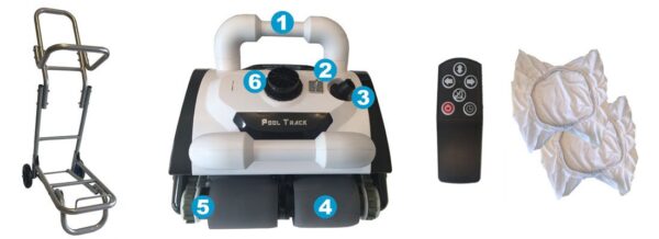 Robot Pool Track Feedom con batería - Imagen 10