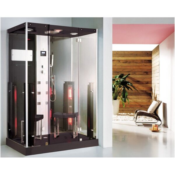 Cabina hidrosauna Boreal® 145 - Vapor + Infrarrojos - 2 plazas - Imagen 3