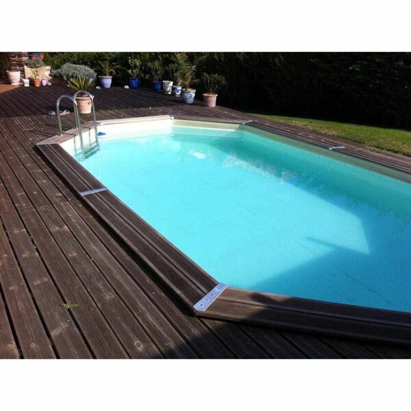Piscina de madera Ocea 5,50m x 3,55m x 1,20m - Imagen 5