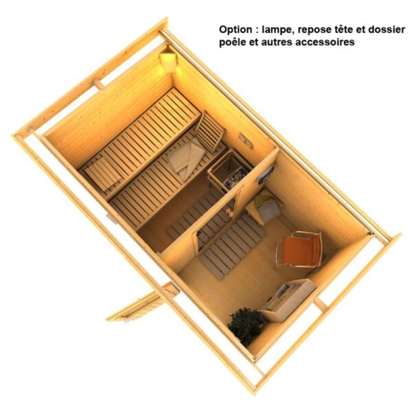 Sauna exterior Skrollan 2 - Imagen 3
