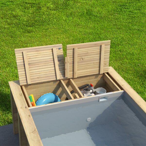 Piscina de madera POOL'N BOX 6,10m x 2,37m x 1,33m - Imagen 5