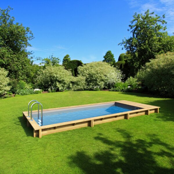 Piscina de madera POOL'N BOX 6,10m x 2,37m x 1,33m - Imagen 4
