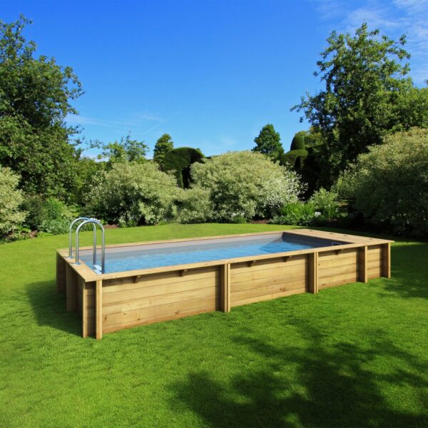 Piscina de madera POOL'N BOX 6,10m x 2,37m x 1,33m - Imagen 3