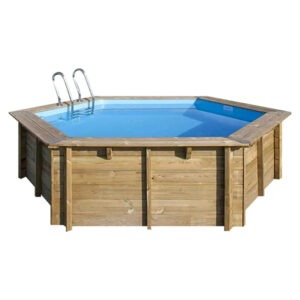 Piscina de madera Vanille 2
