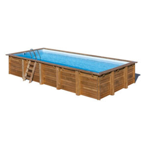 piscina de madera Evora vista