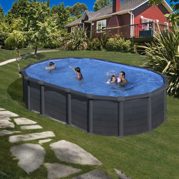 piscina Capri ovalada de gre imagen