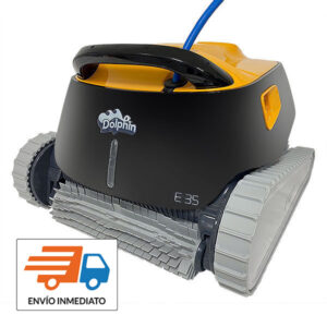 Limpiafondos eléctrico de piscina Dolphin E35 con envío rápido