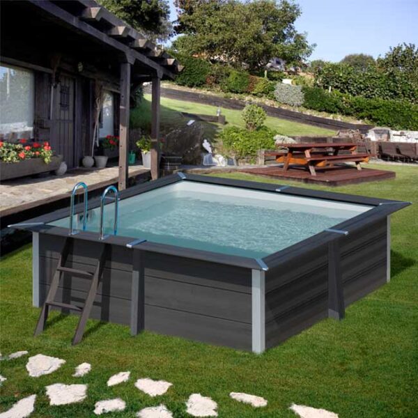 imagen Piscina composite cuadrada 3,26m x 3,26m de GRE (Lifestyle)