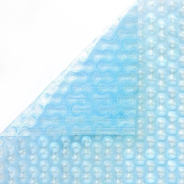 Manta térmica Geobubble™ de 800 micras Solar de medidas: 8,03m x 4,00m + Enrollador + Protector manta (regalo)