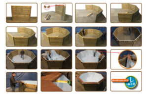 imagen piscina de madera leyte