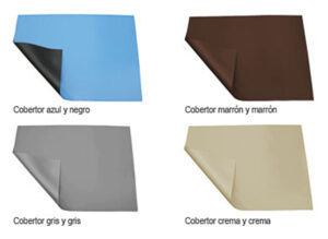 imagen paleta de colores cubierta de barras TOP