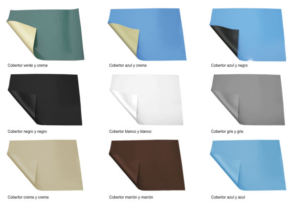 Paleta de colores de cubierta de Invierno