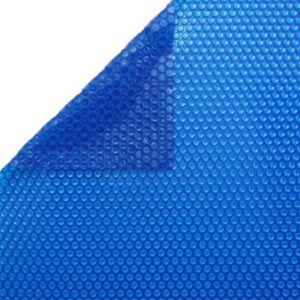 Cobertor de burbujas azul