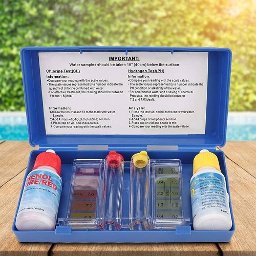 Medidor de ph y cloro de piscina