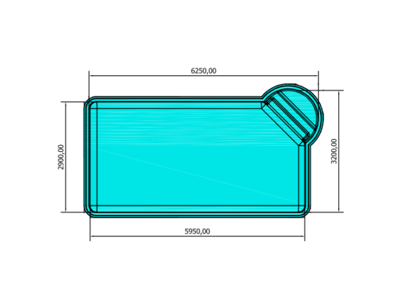 Manta térmica Geobubble Sol + Guard 500 micras: Modelo Caribe + Enrollador + Funda protectora (regalo) - Imagen 2