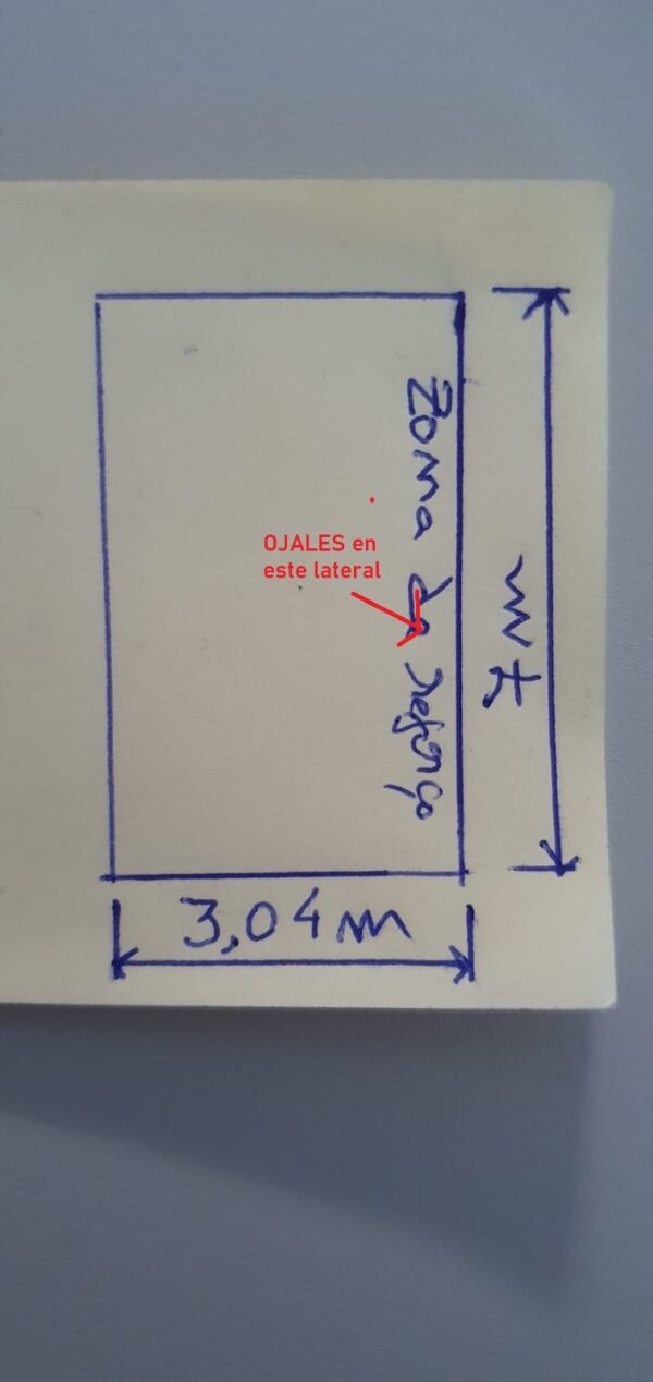 Manta termica Geobubble Sol + Guard 500 micras de medidas: 7,00m x 3,04m - Imagen 2