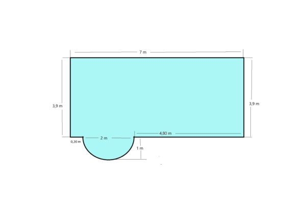 Cubierta de Invierno de protección de 650gr/m2 de medidas: CROQUIS + Saco de almacenaje (regalo) - Imagen 2