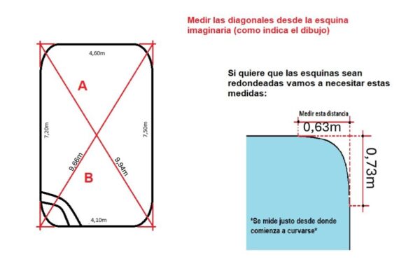 Cubierta de invierno de 580gr/m2 de medidas: CROQUIS + Saco de almacenaje (regalo) - Imagen 2